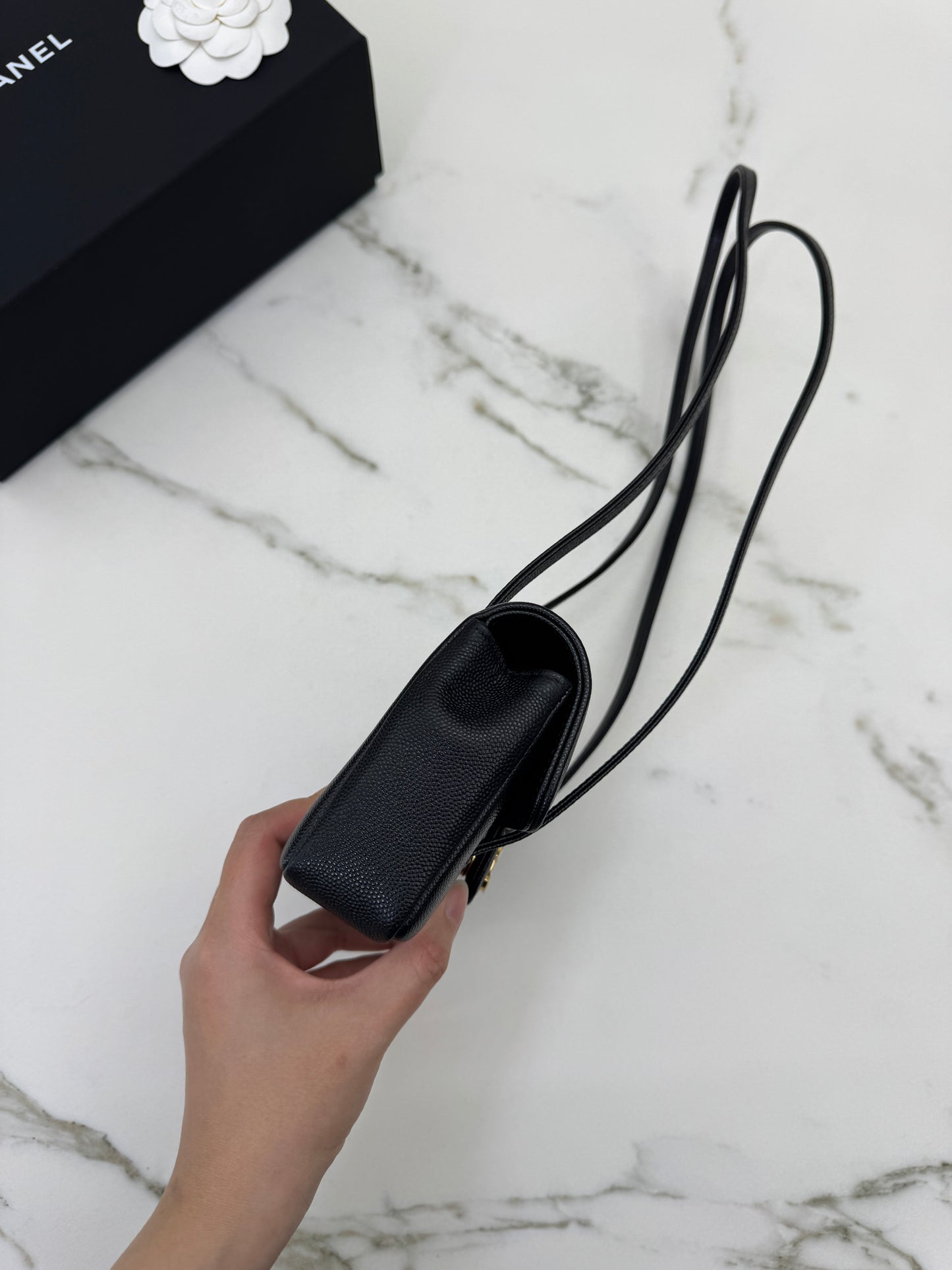 CHANEL Mini Preppy Coco Black