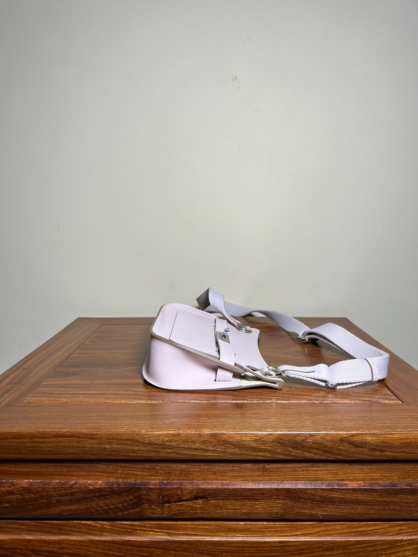 HERMES Mini Jypsiere 夢幻紫 銀扣￼evercolour