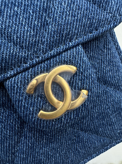 CHANEL Mini 25 Bag 藍牛仔