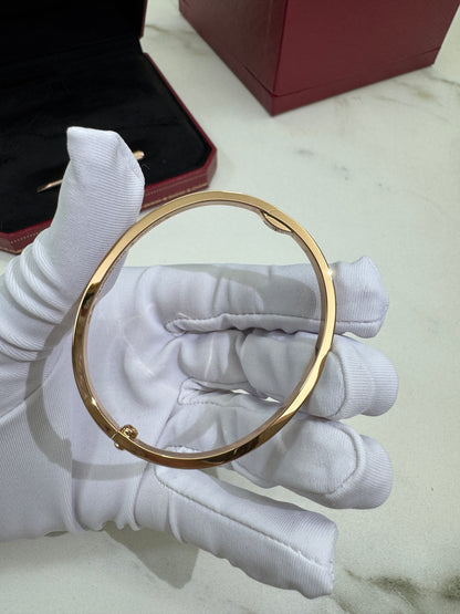 CARTIER Love Bracelet 窄版滿天星 玫瑰金