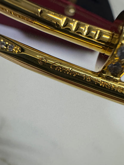 CARTIER Juste un Clou 釘子手鐲 金色粗版