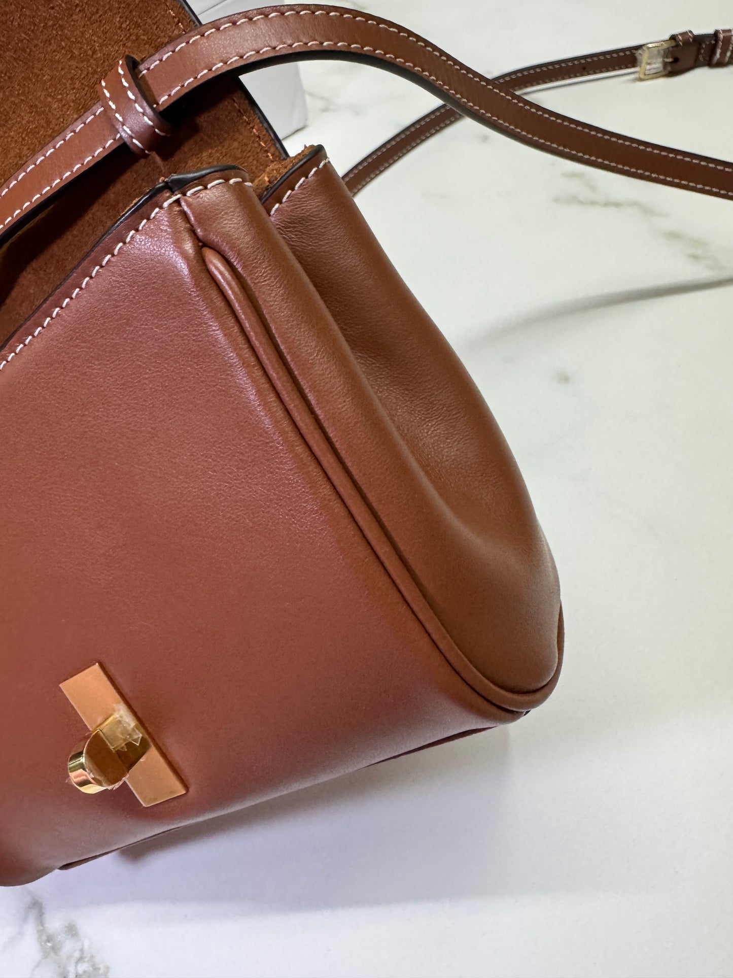 CELINE Mini Soft 16 棕色