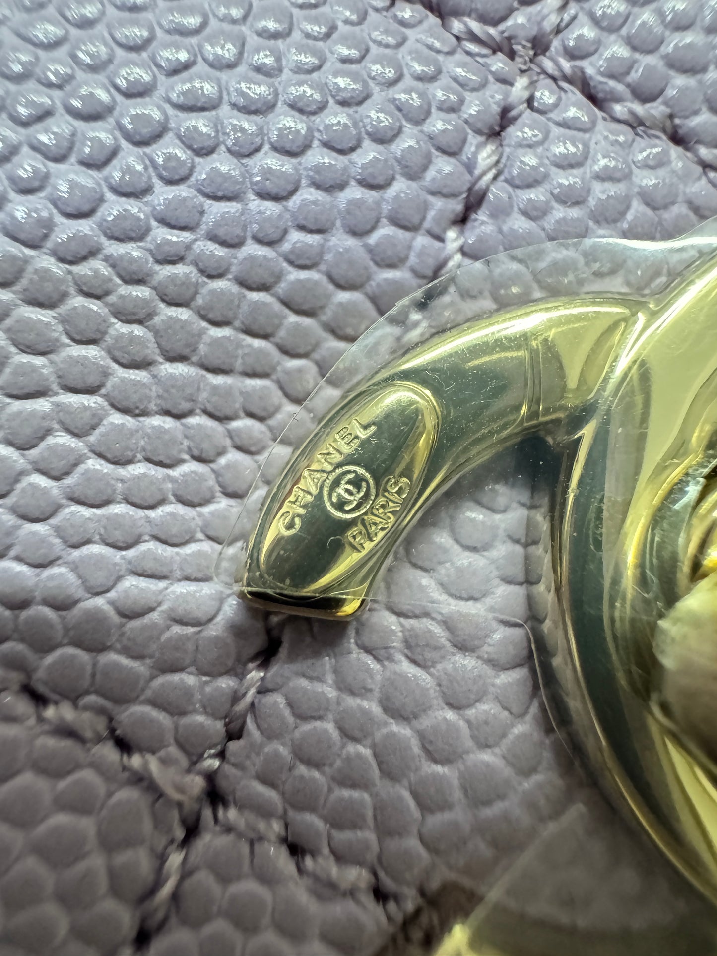 CHANEL Coco Handle 24P紫色 Small