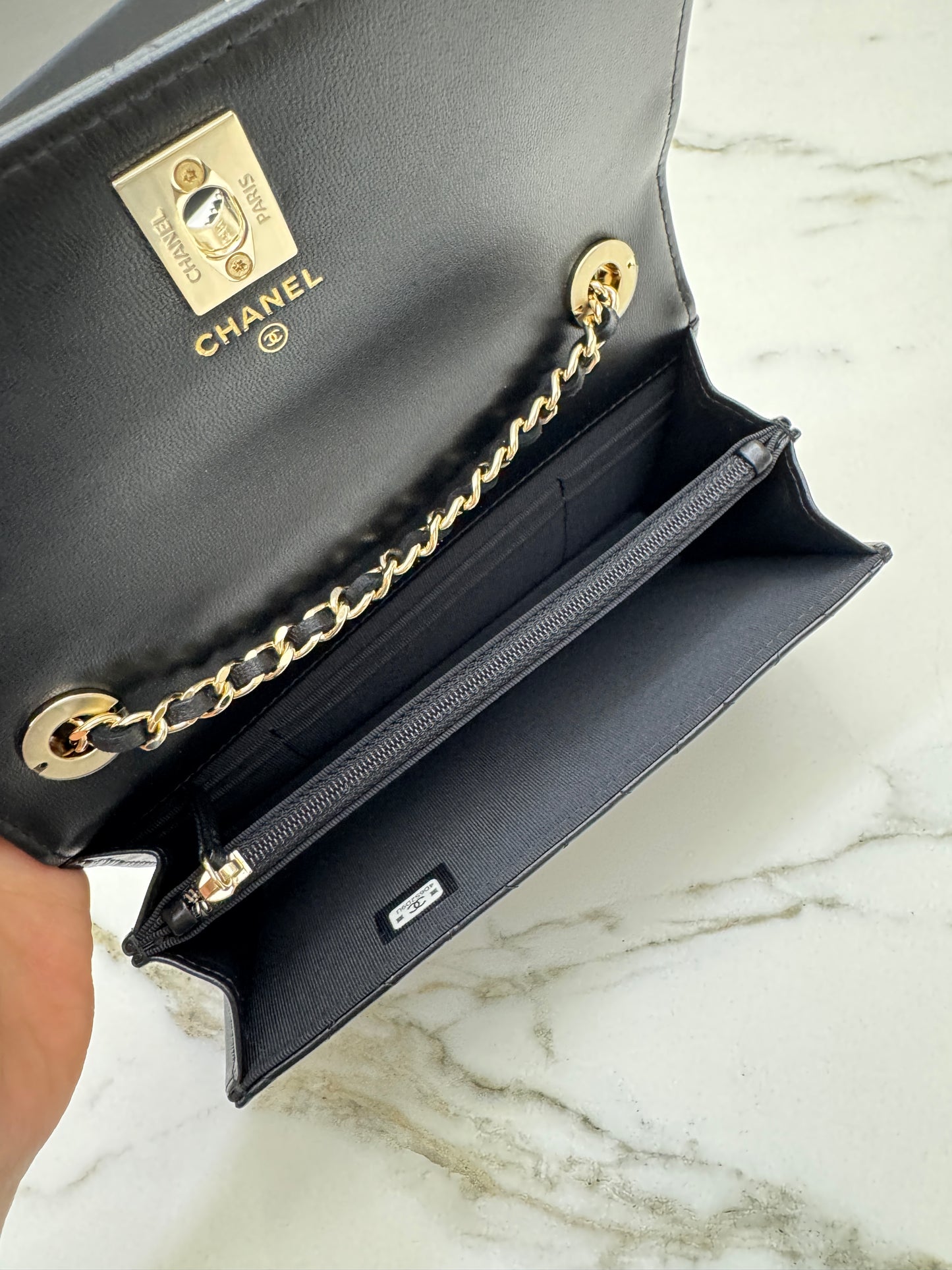 CHANEL Trendy CC 手柄woc wallet on chain