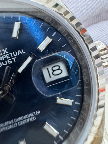 ROLEX Datejust 36mm 太陽圈藍盤 M126234