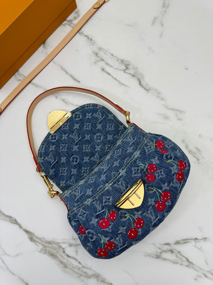 LV X TM Sunset Cherry Denim
