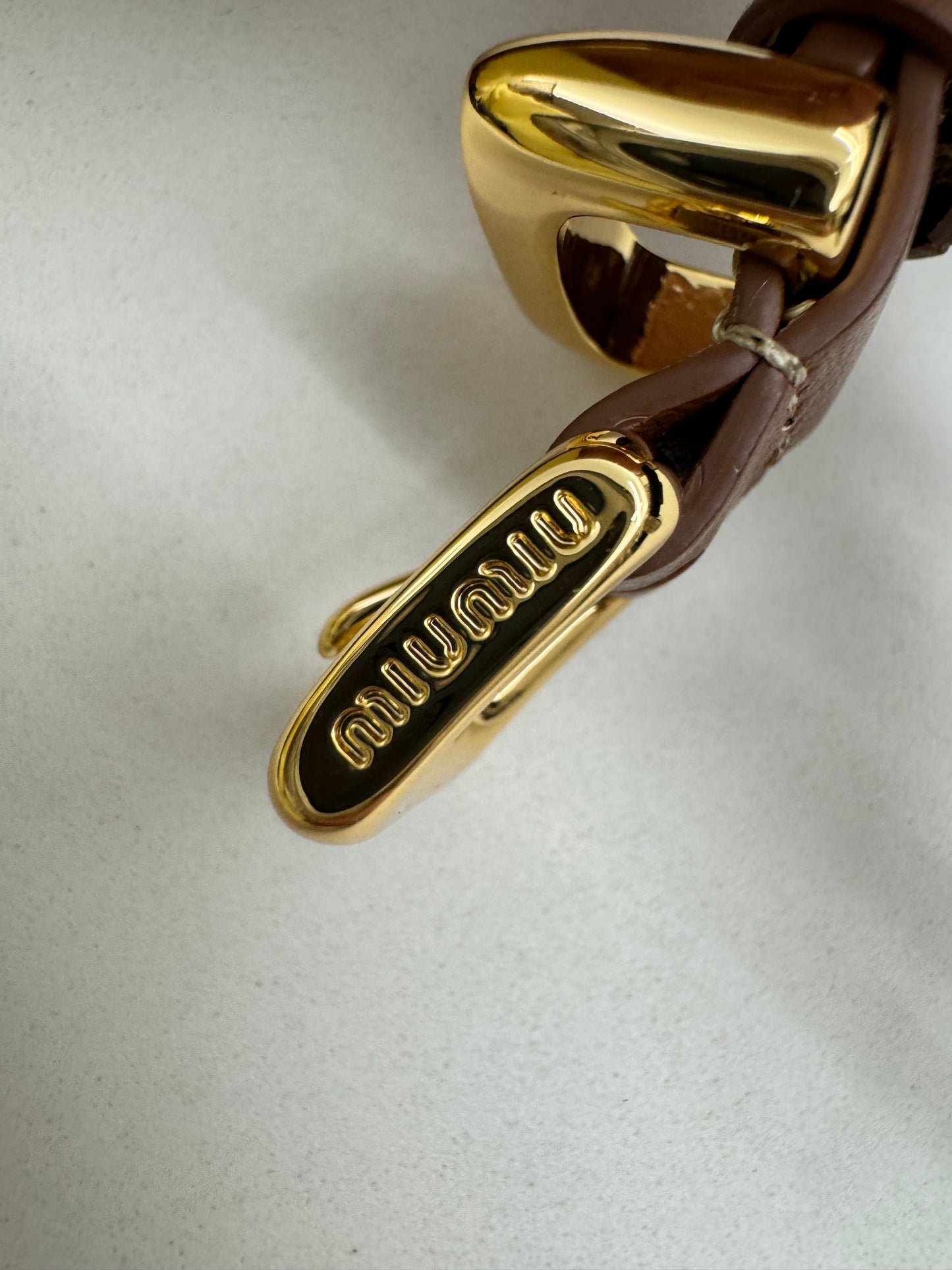 MIU MIU 皮帶1.8cm