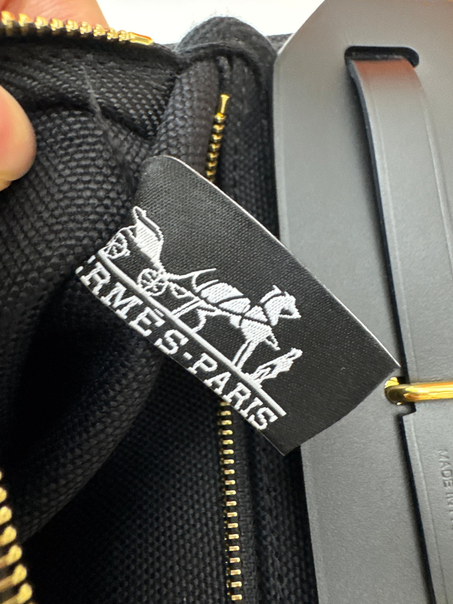 HERMES Mini Herbag 黑金