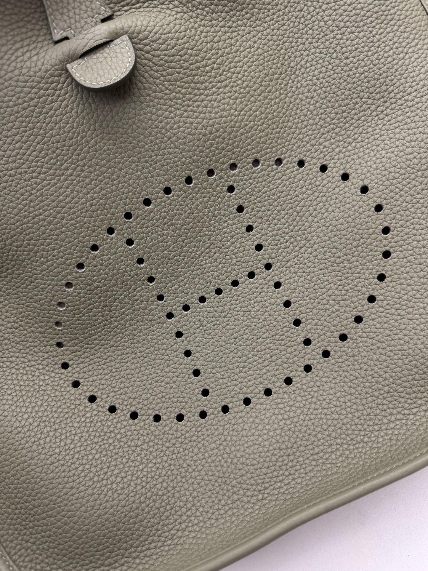 HERMES Evelyne 33 鼠尾草綠金扣 Q1 Sauge GHW