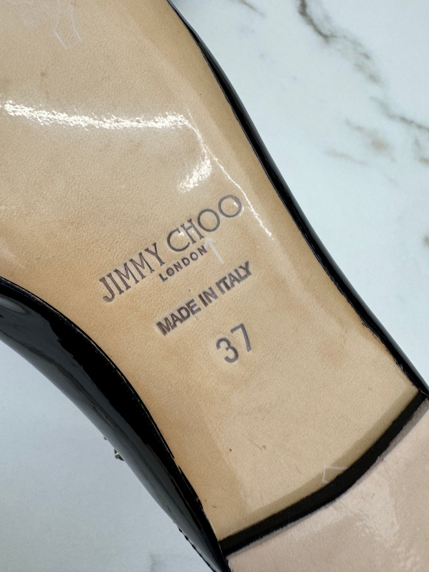 JIMMY CHOO Bling Flat 漆皮