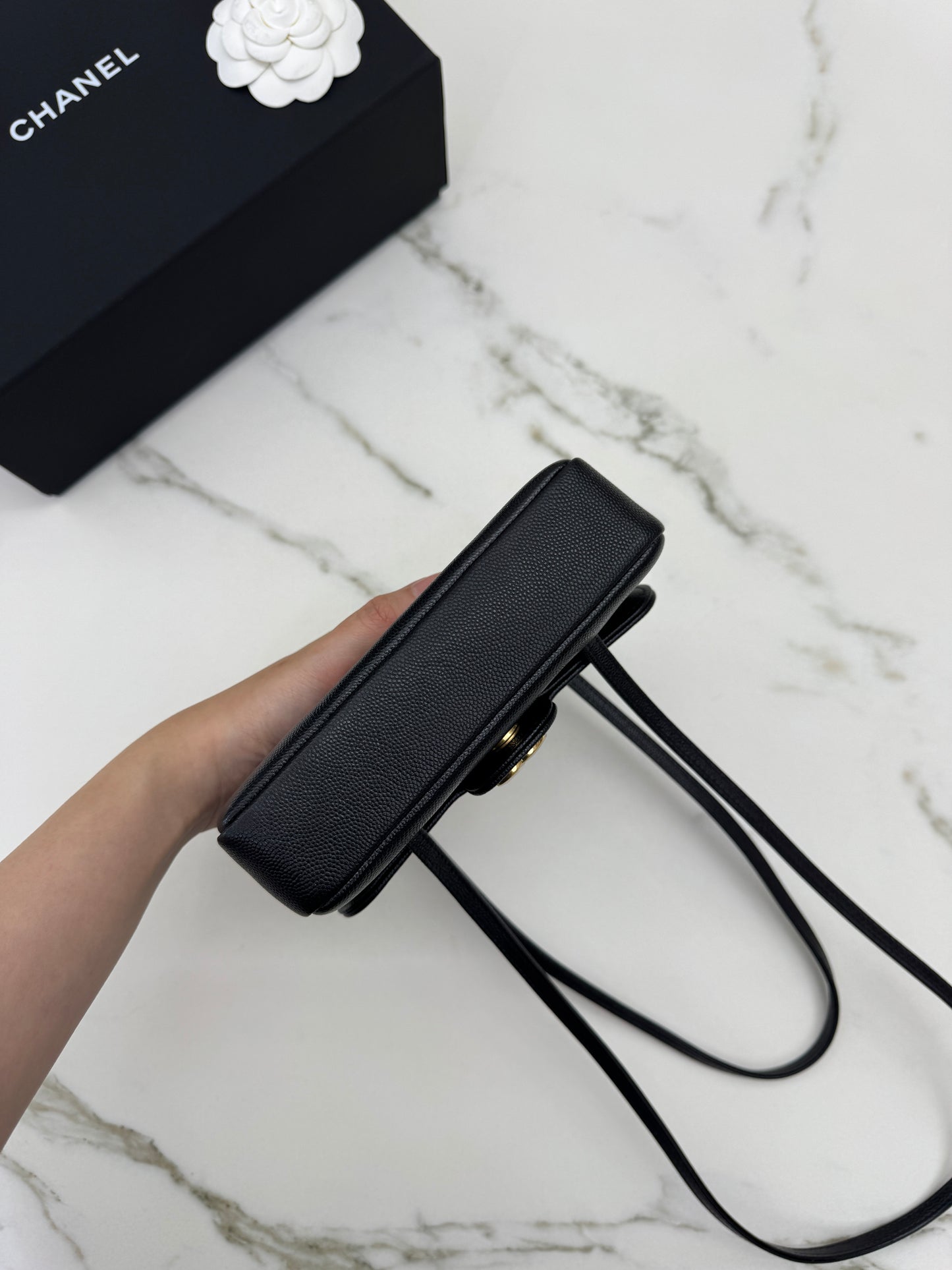 CHANEL Mini Preppy Coco Black