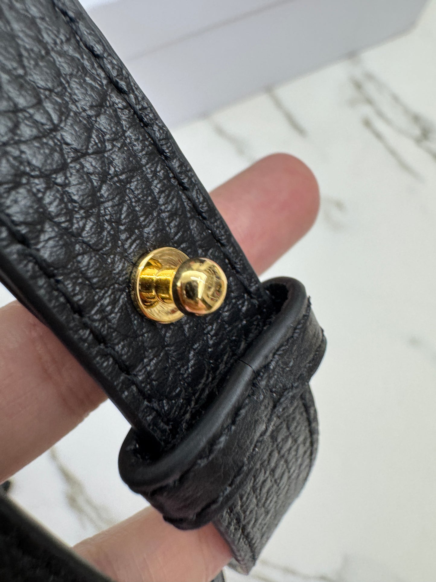 DIOR Signature 全皮小水桶