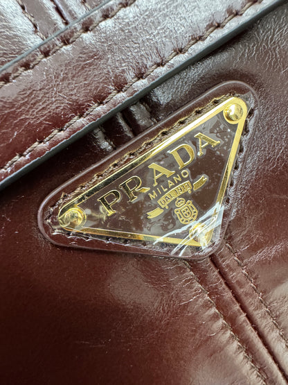 PRADA Bonnie XL Dark Brown (Lux Soft)