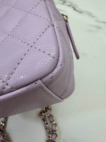 CHANEL Mini Backpack 小書包 24A粉紫色