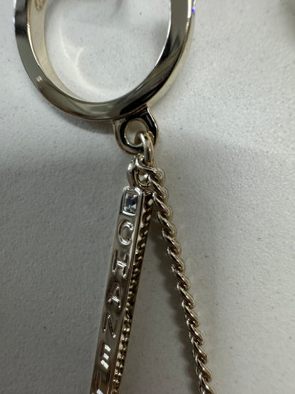 CHANEL 21P 淺金色流蘇耳環