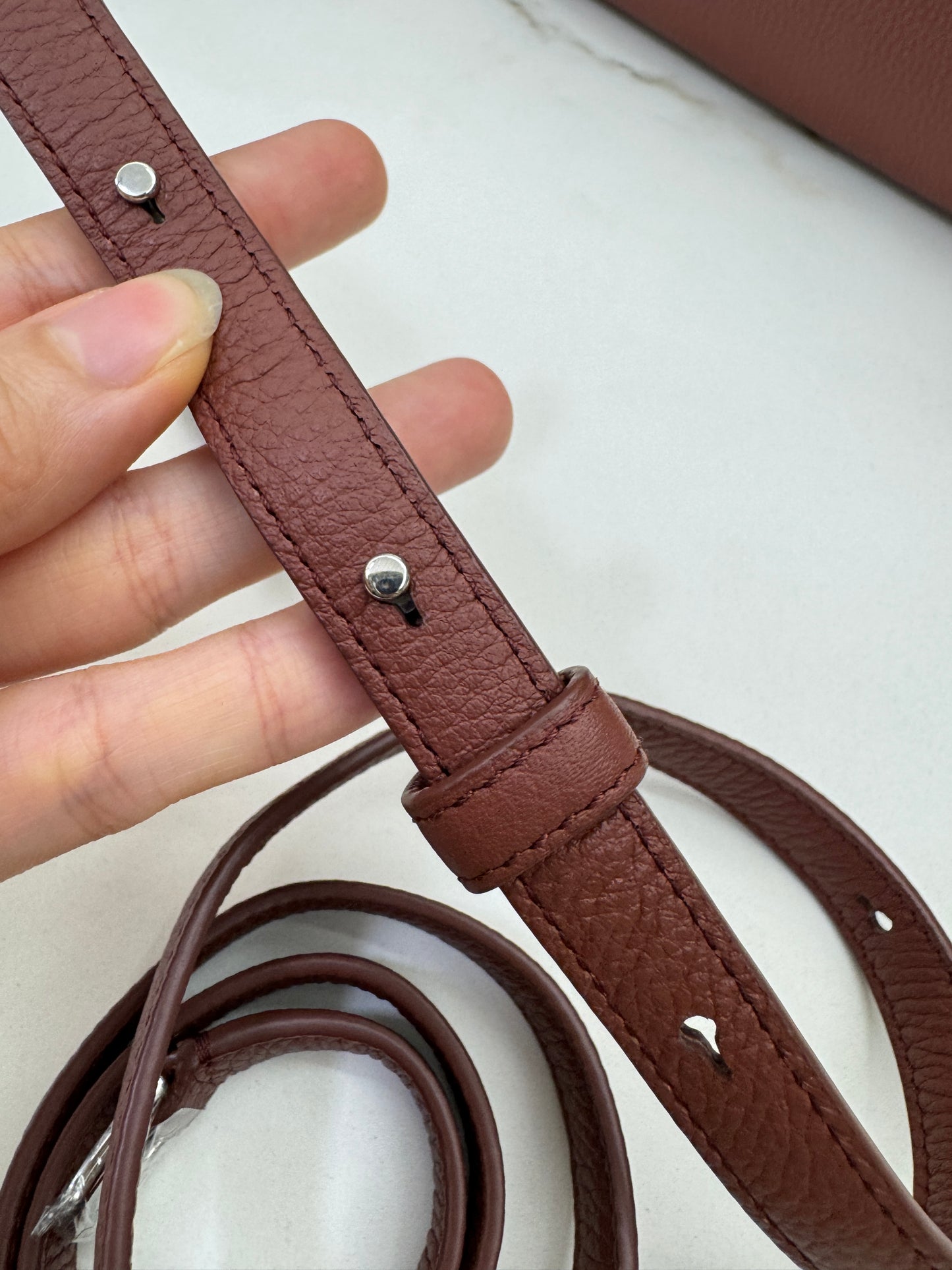 LORO PIANA Extra Pocket 27 Kummel