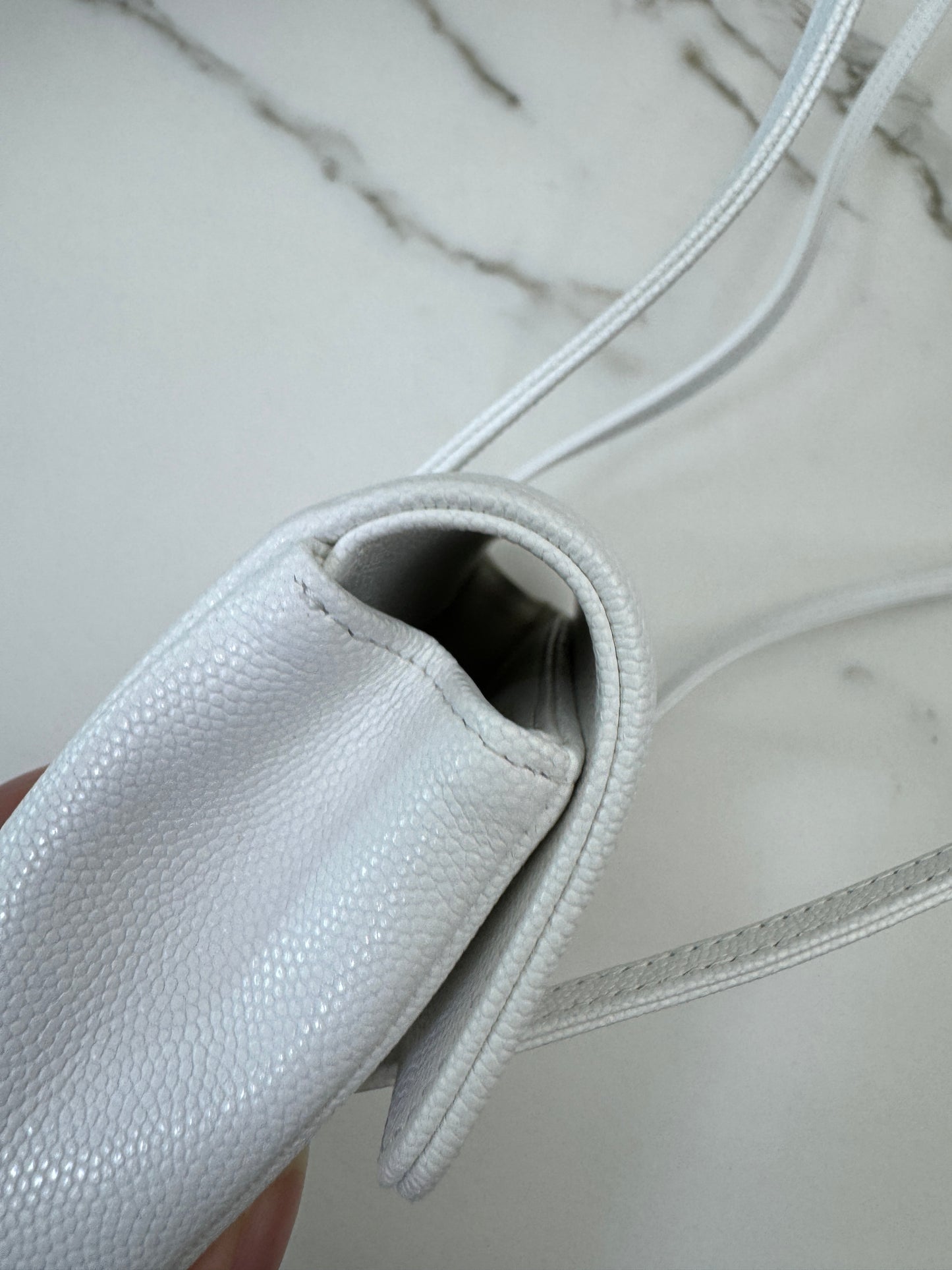 CHANEL Mini Preppy Coco 白色