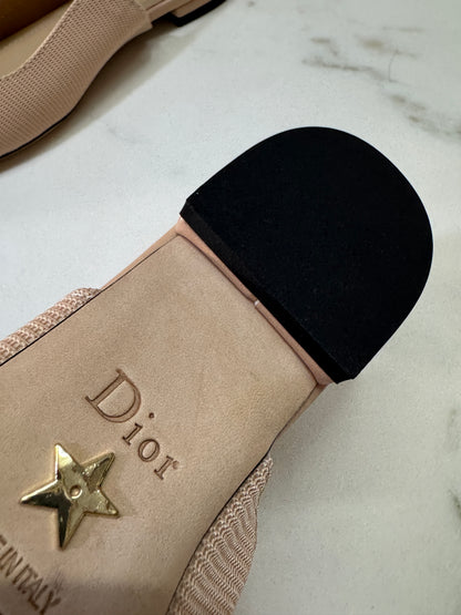 DIOR J'adior Slingback 裸色 科技布面 2.5cm