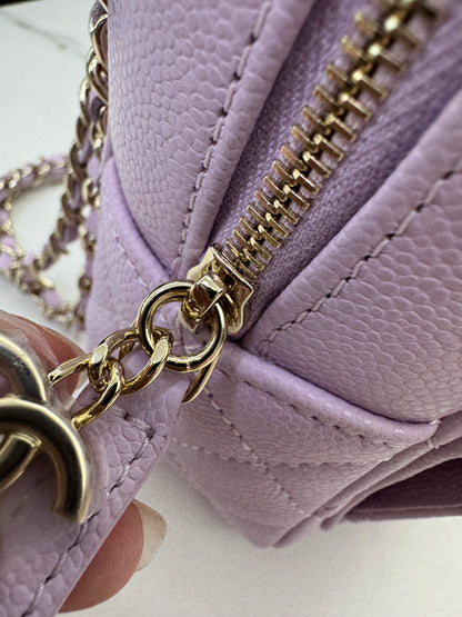 CHANEL Mini Backpack 小書包 24A粉紫色