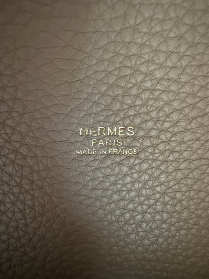 HERMES Picotin 18 風衣灰 金扣 TC