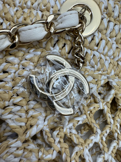 CHANEL 24M Coco Beach 草編沙灘包 Large
