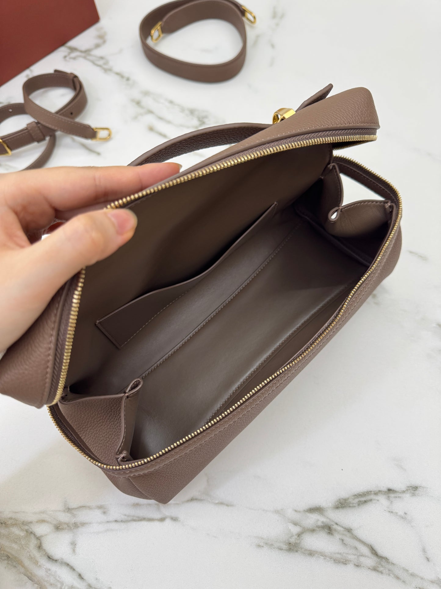 LORO PIANA Extra Softy 29 淺棕色