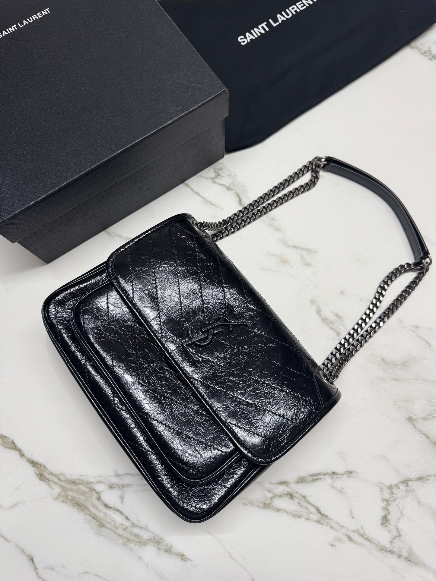 YSL Niki Medium 黑色