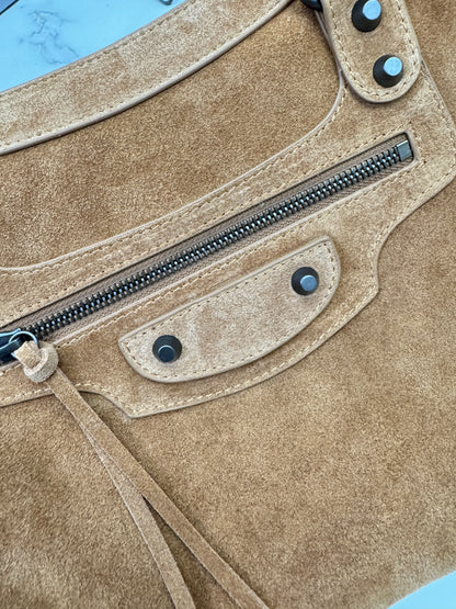 BALENCIAGA Le City Medium 焦糖麂皮