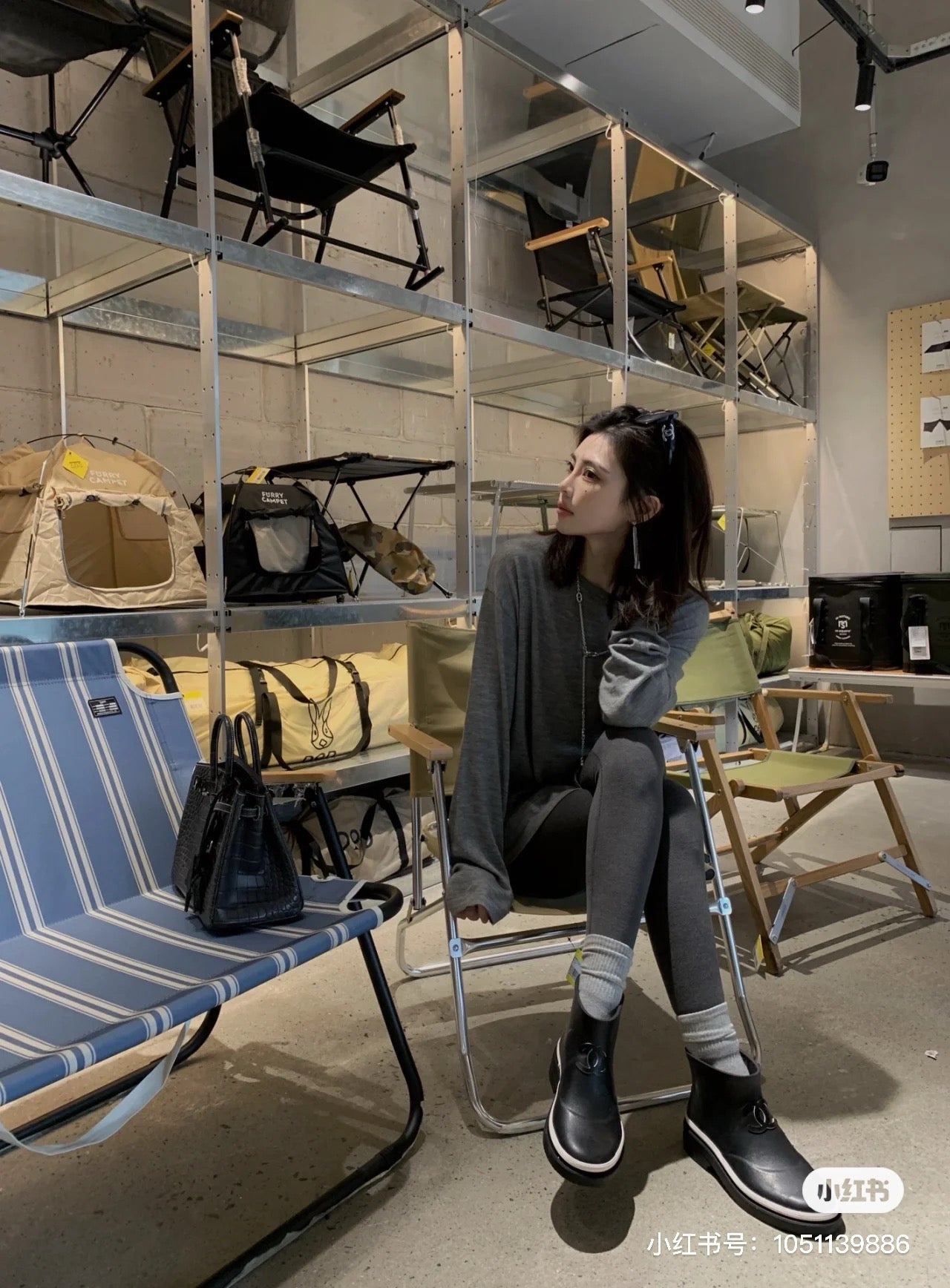 CHANEL 短雨靴 23A￼