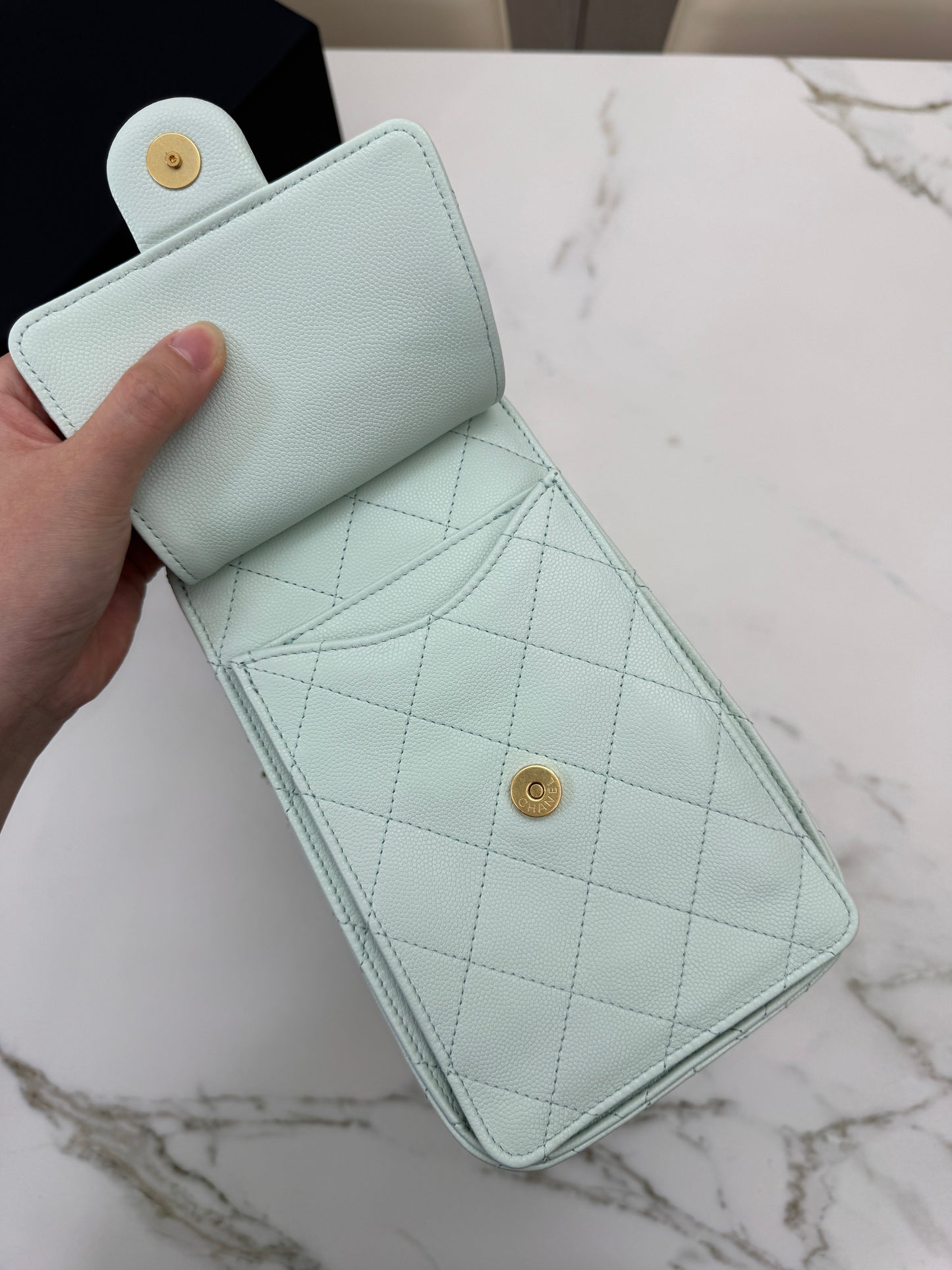 CHANEL 25 Bag Small 薄荷綠