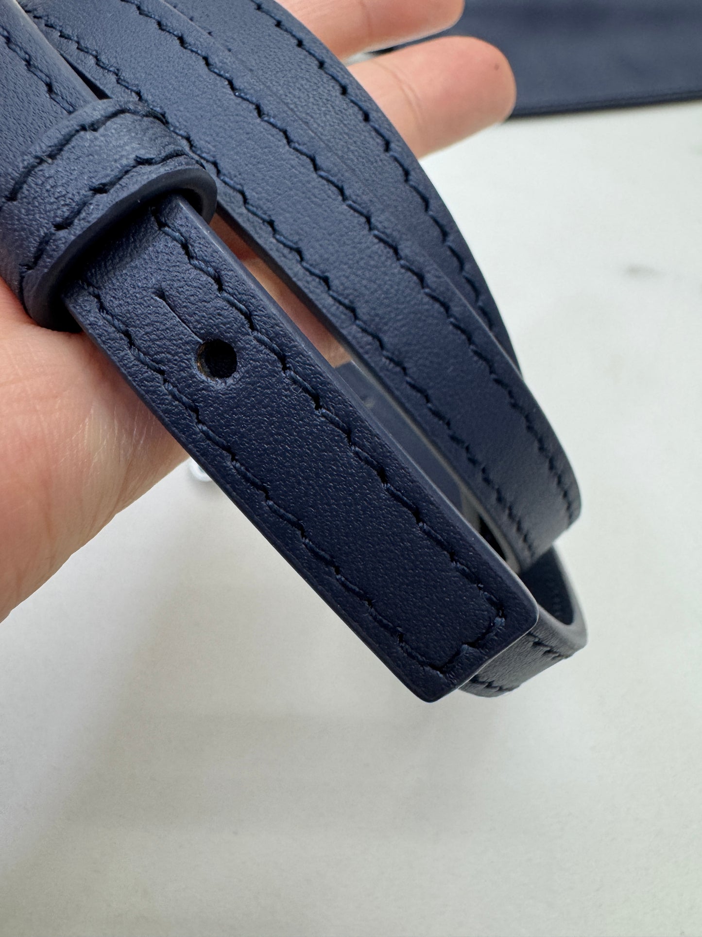 LOEWE Mini Flamenco 深遂藍 Abyss Blue