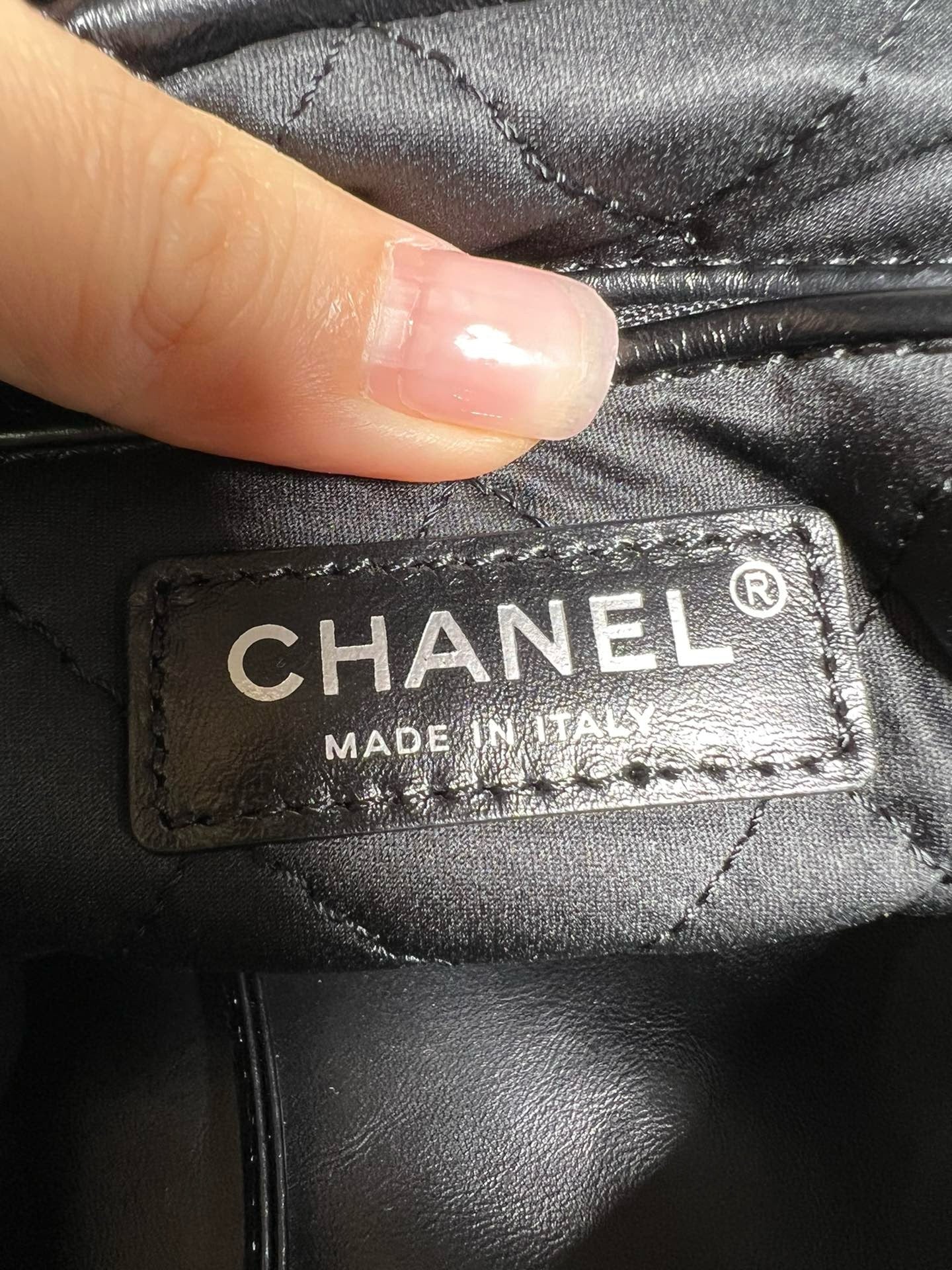 CHANEL 22bag 小號 黑銀