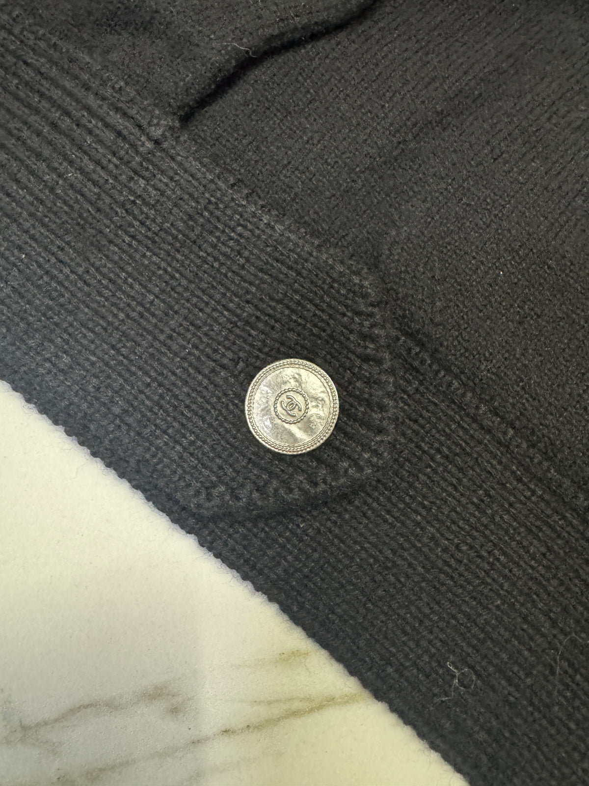 CHANEL 25P拉鏈袖外套 98% Cashmere