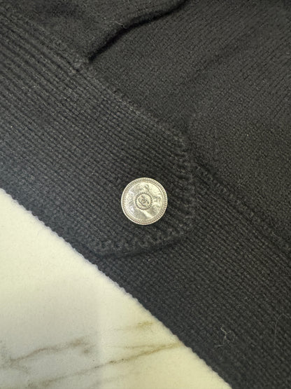 CHANEL 25P拉鏈袖外套 98% Cashmere