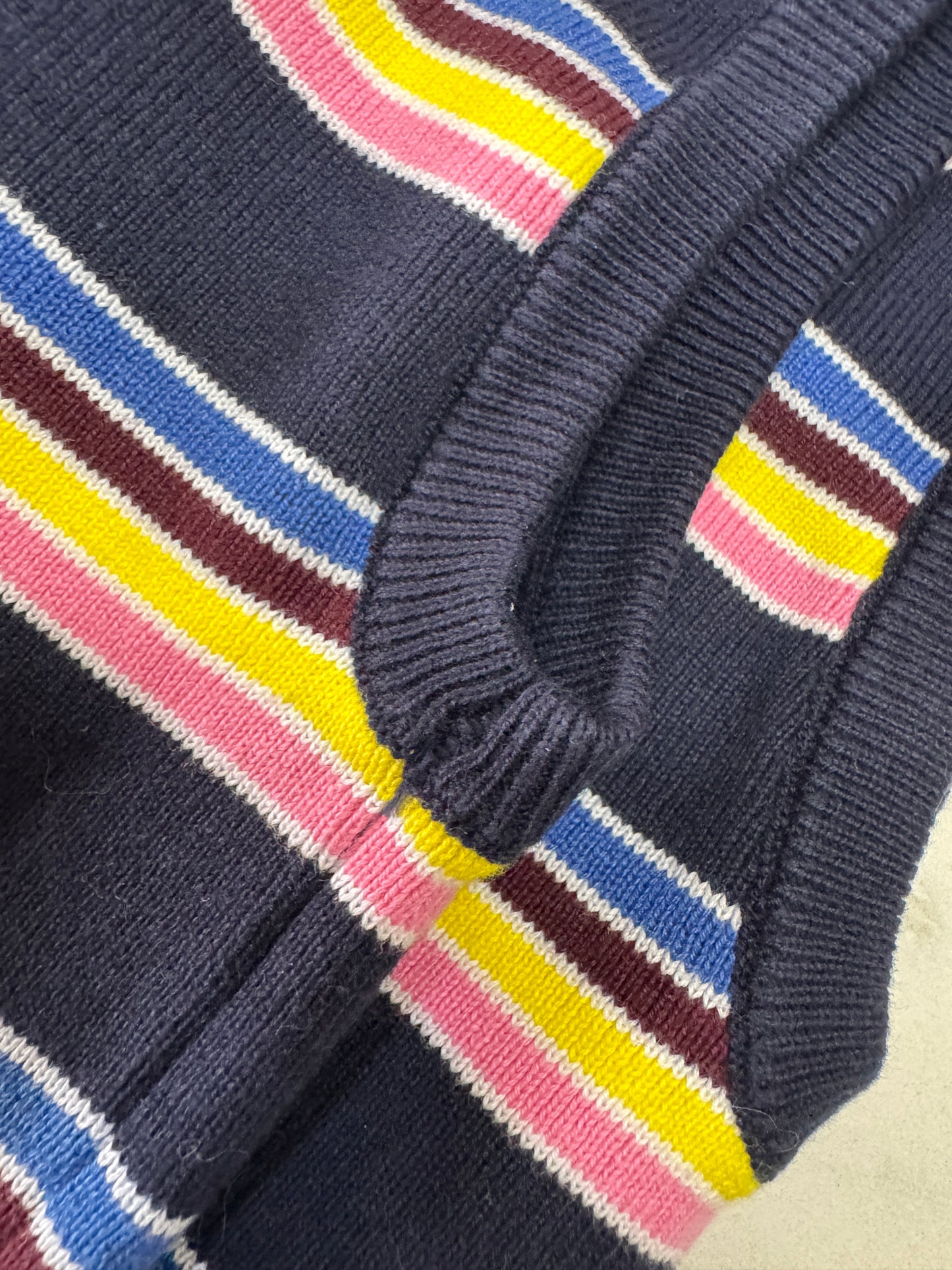 PRADA 彩色條紋針織背心