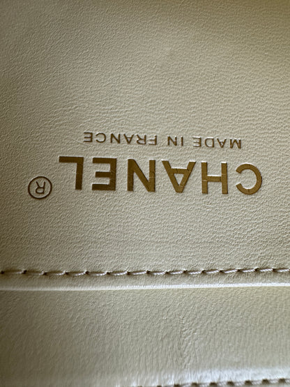 CHANEL Mini CF20 25S小雞黃 Lambskin