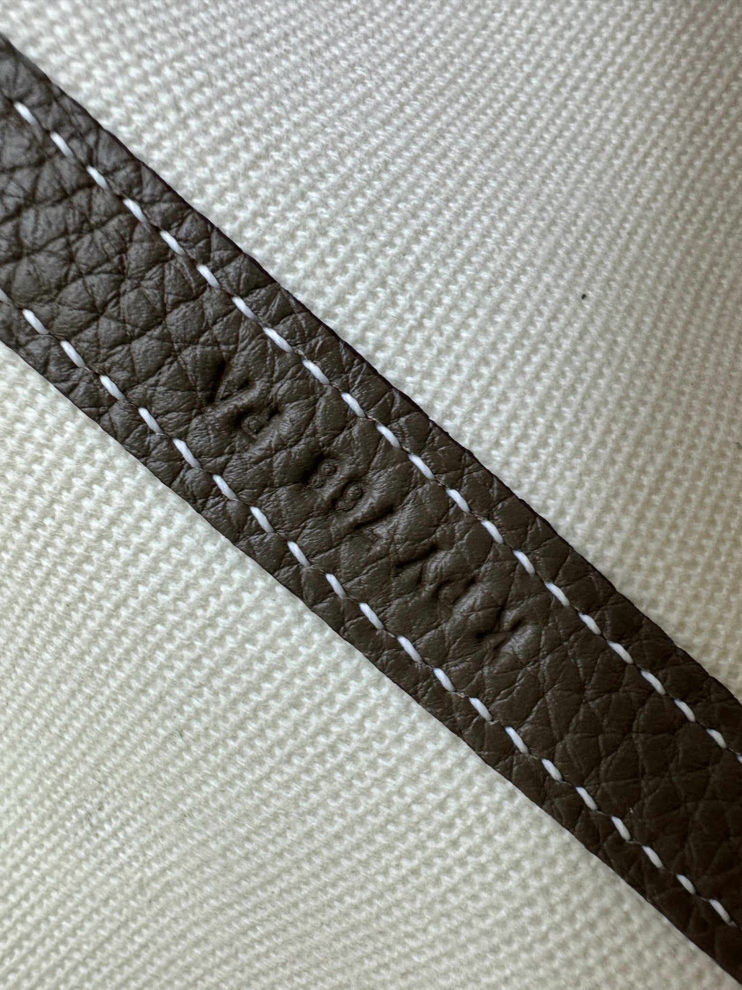 HERMES Garden Party 36 大象灰Negonda拼帆布