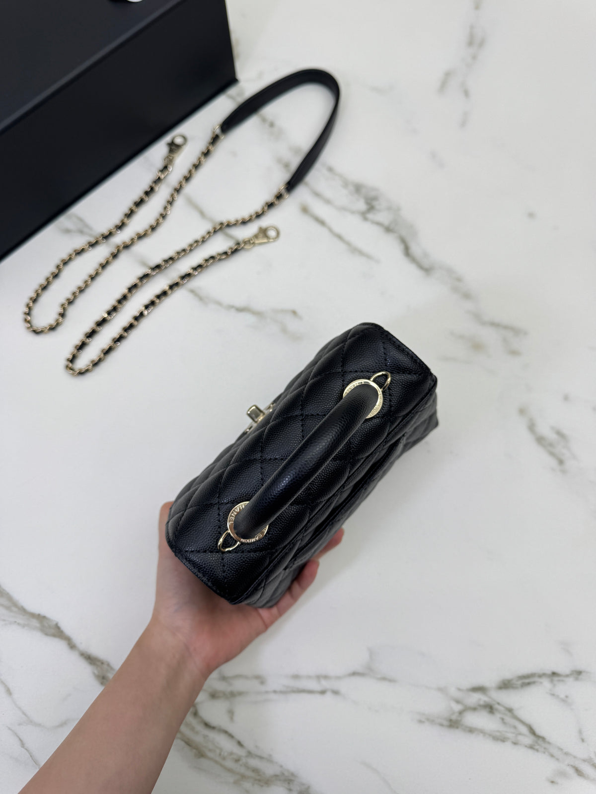 CHANEL Mini Coco Handle 黑色