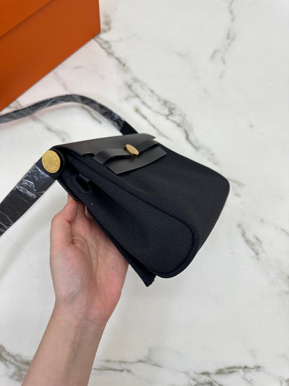 HERMES Mini Herbag 黑金