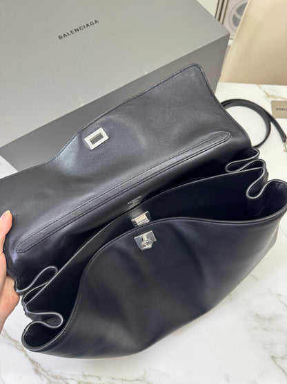 BALENCIAGA Rodeo 黑銀 Large