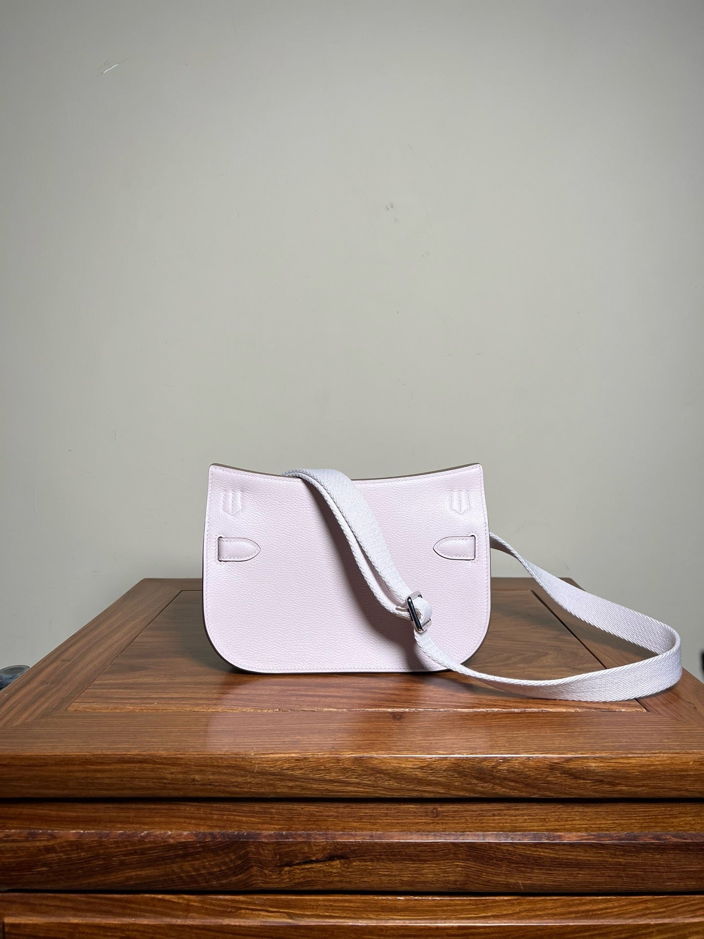 HERMES Mini Jypsiere 夢幻紫 銀扣￼evercolour