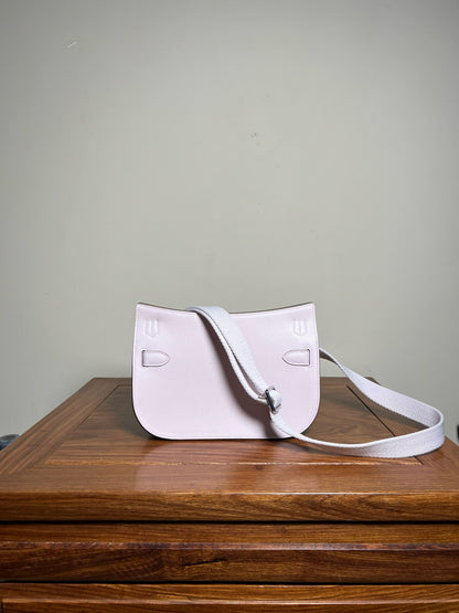 HERMES Mini Jypsiere 夢幻紫 銀扣￼evercolour