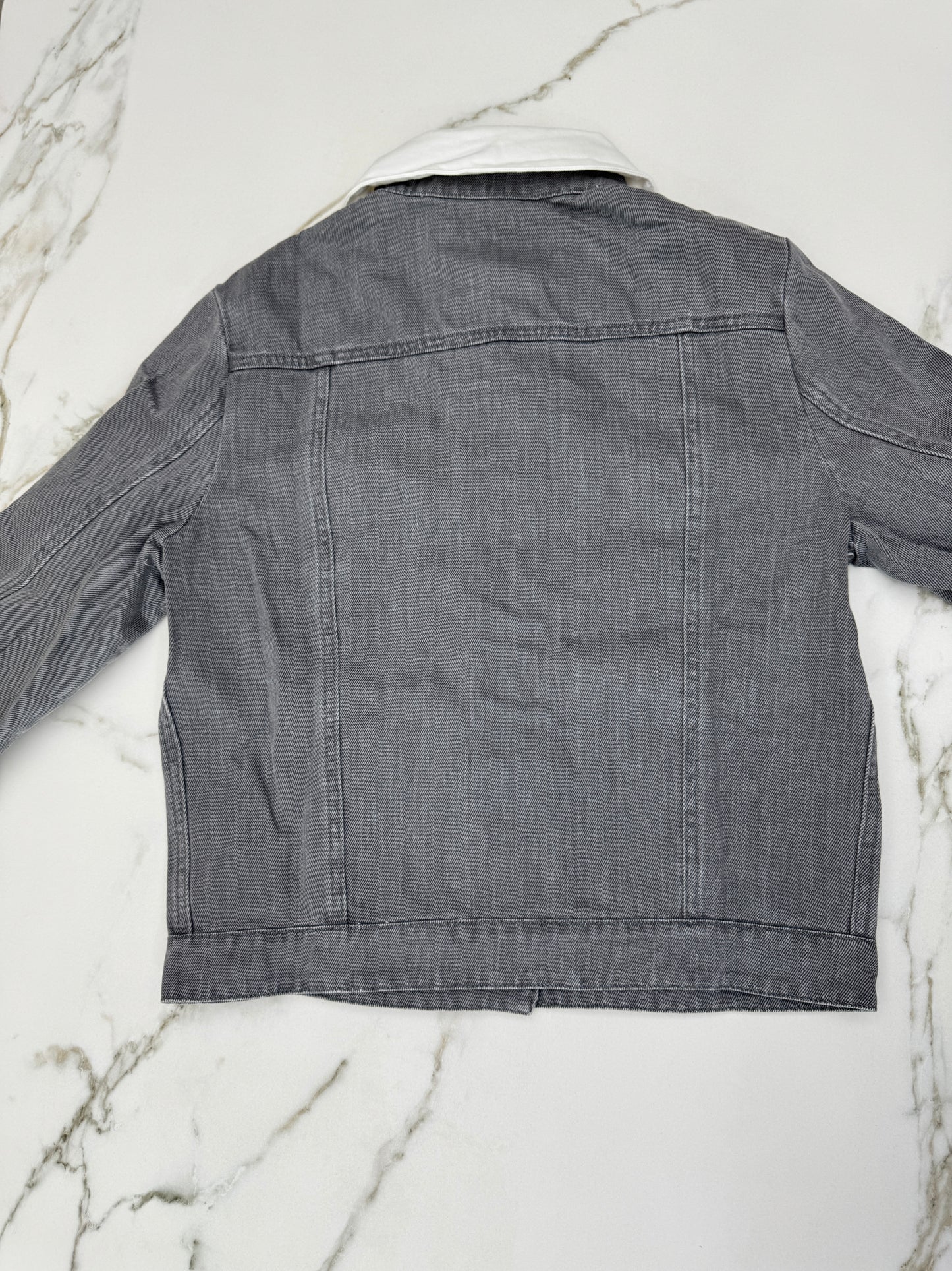 CHANEL 25P 灰色牛仔外套 Denim Jacket