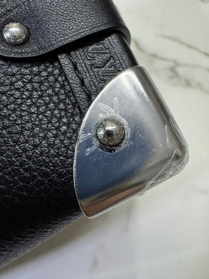 LV Side Trunk MM 黑色皮款