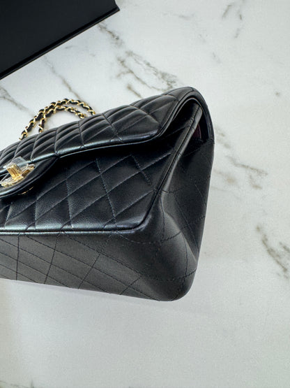 CHANEL CF25 Medium 黑金羊