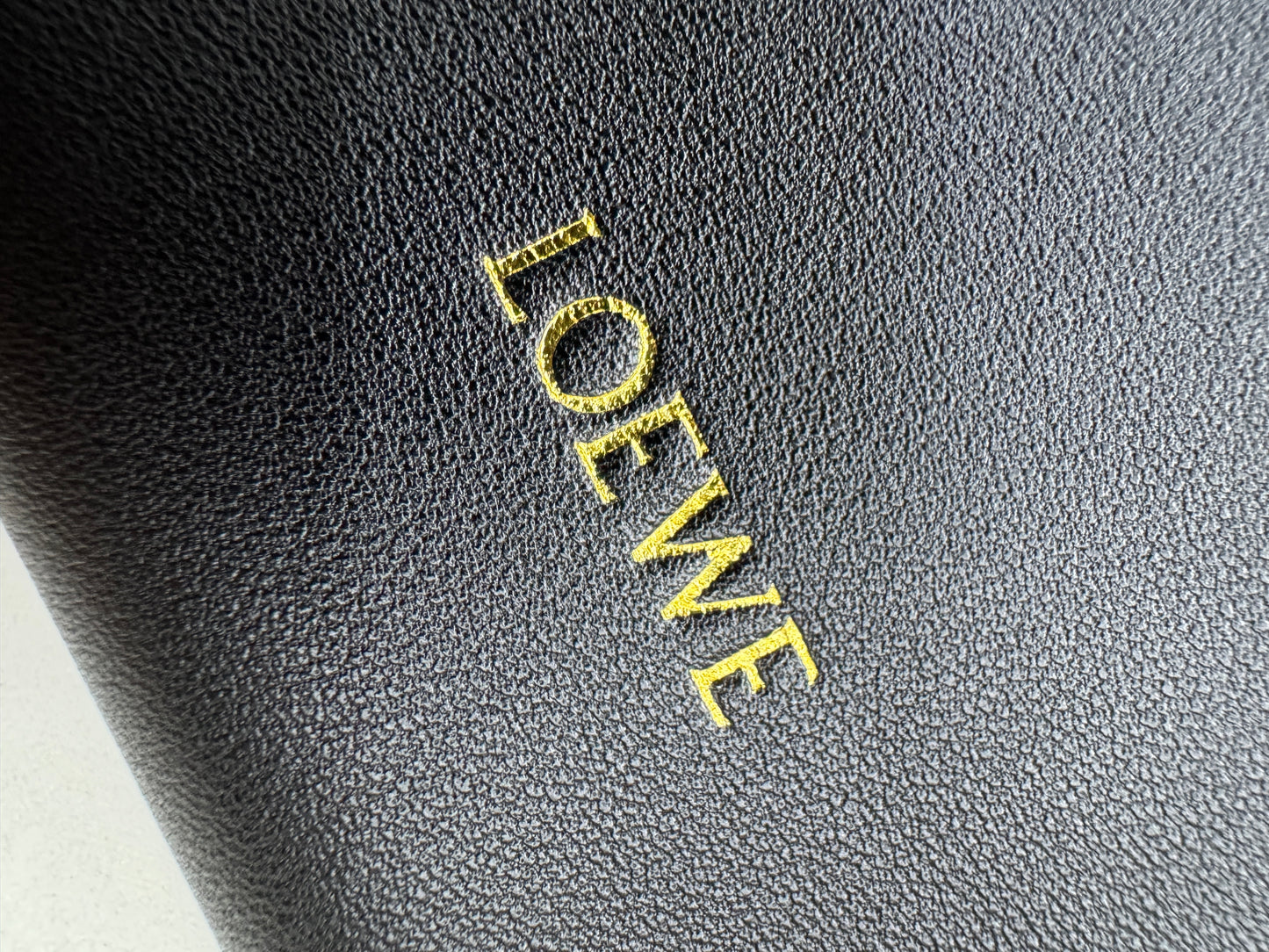 LOEWE Flamenco Purse Mellow Nappa Lambskin Black Medium