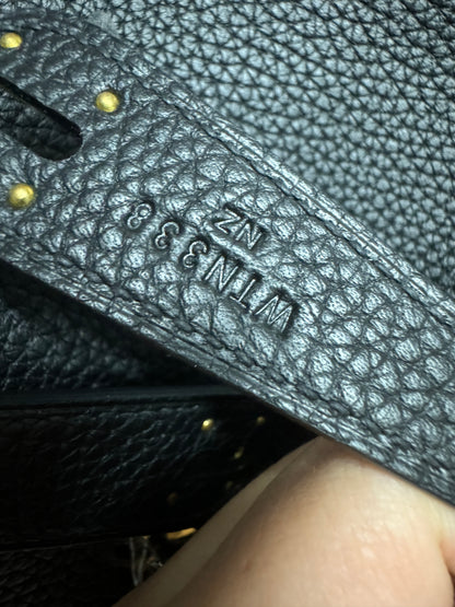 HERMES Lindy26 黑色金扣 TC