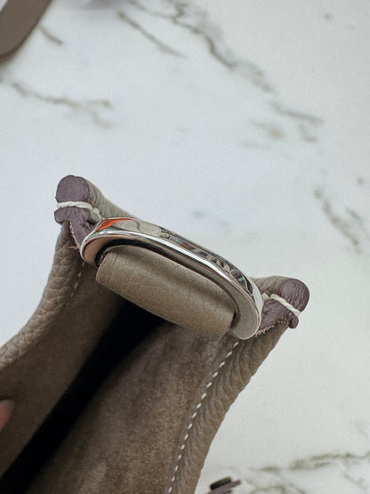 HERMES Evelyne 23 大象灰銀扣 Etoupe TC PHW