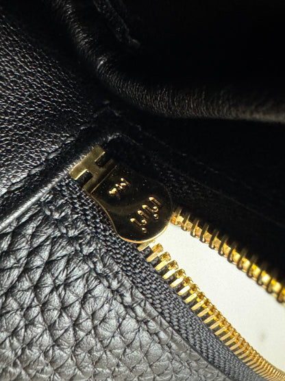 HERMES Mini Lindy II 黑金 Nior TC GHW