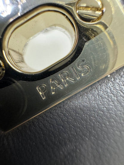 CHANEL 23K Mini CF with Top Handle 手柄CF 深灰色羊皮